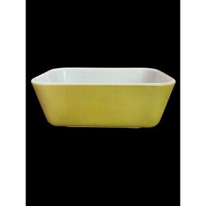Vintage Pyrex Refrigerator Dish 502 Chartreuse Green 1-1/2 Pint - BOWL ONLY